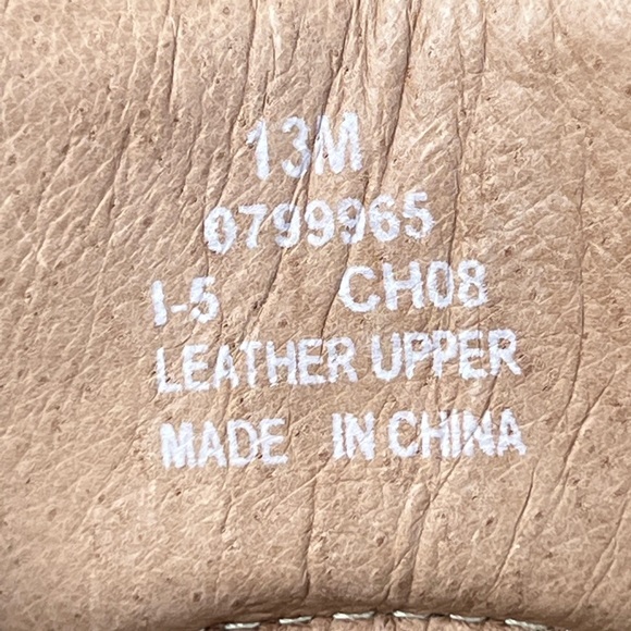 SPERRY TOP SIDER BOAT SHOES SIZE 13‎ Cream Tan EXCELLENT CONDITION - Picture 8 of 8